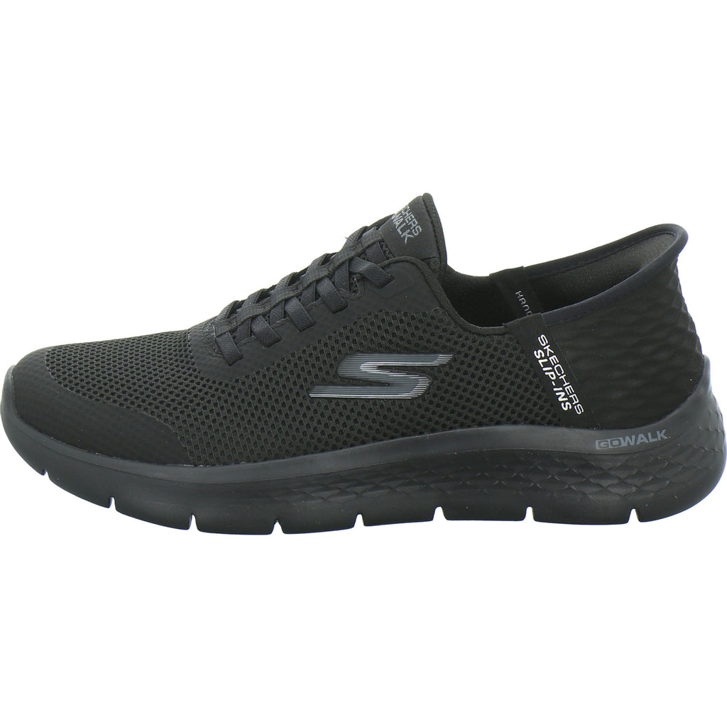 Skechers Sneaker Damen Go Walk Slip Ins Schwarz