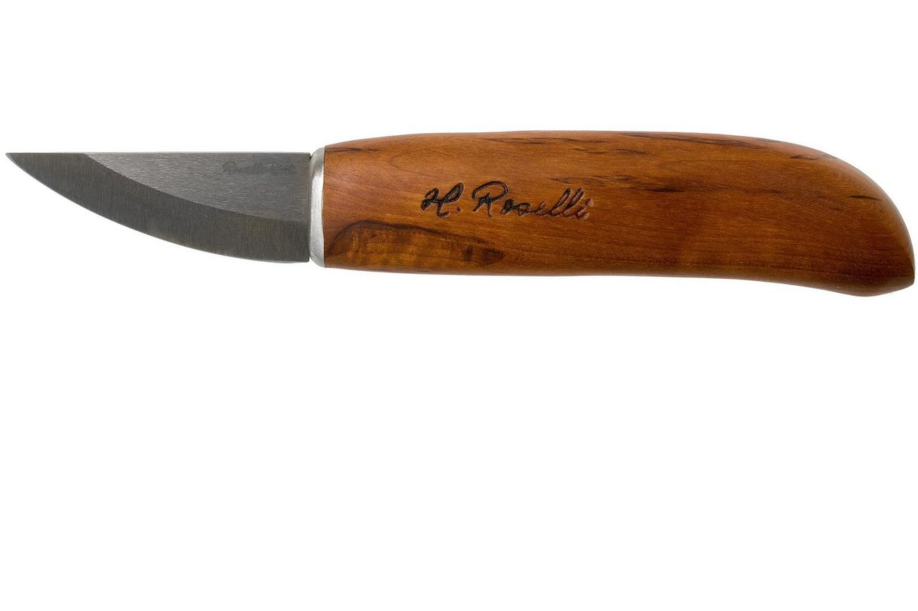 Roselli Bear Claw Knife UHC RW231 leather sheath, outdoormes