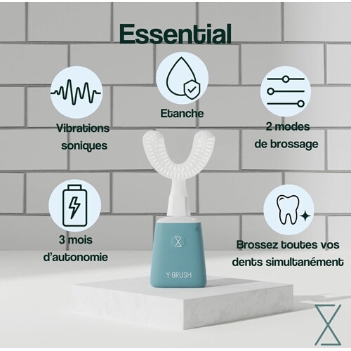 Brosse à dents électrique Y-brush sonique Essential