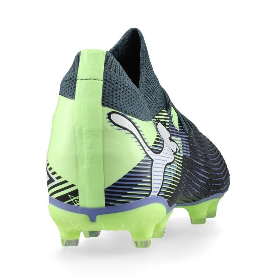 PUMA Future 7 Match FG/AG Lights Out - Gray Skies/Blanc/Fizzy Apple