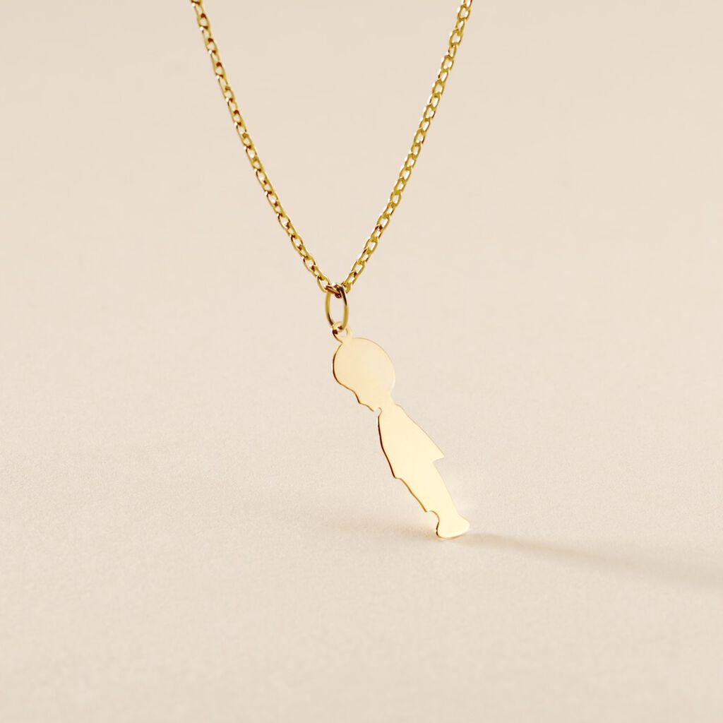Pendentif Estrellita Garcon Or Jaune