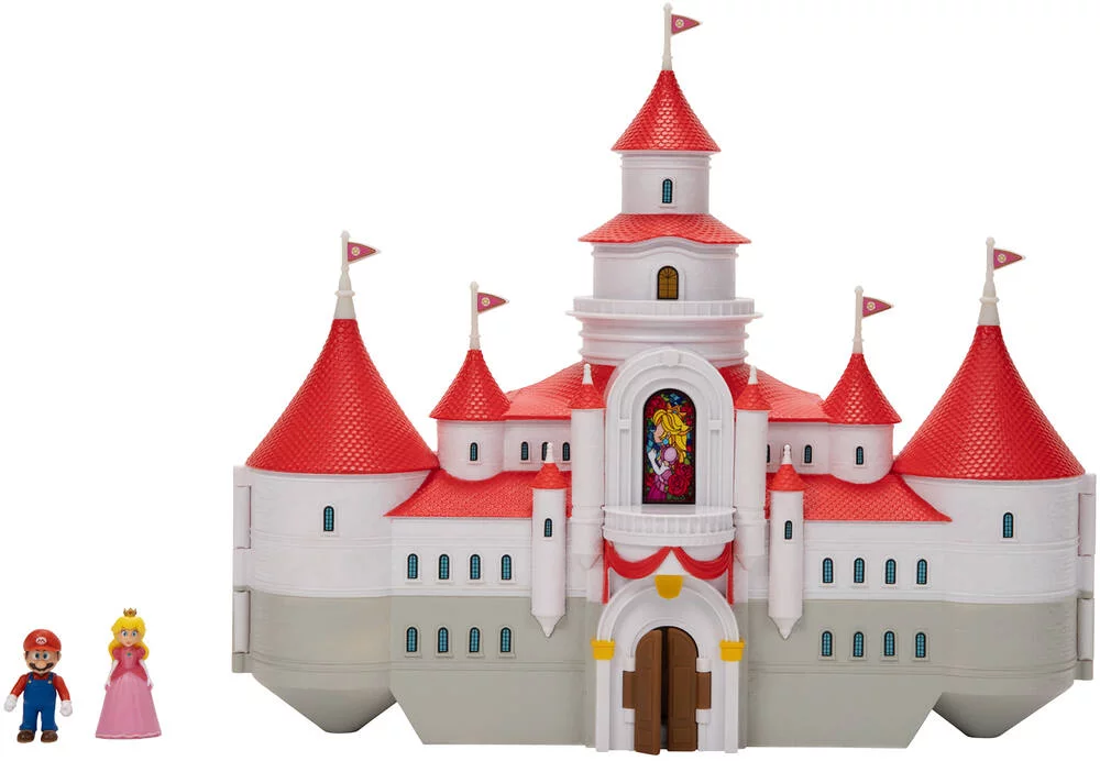 SUPER MARIO LE FILM - PLAYSET CHATEAU PEACH