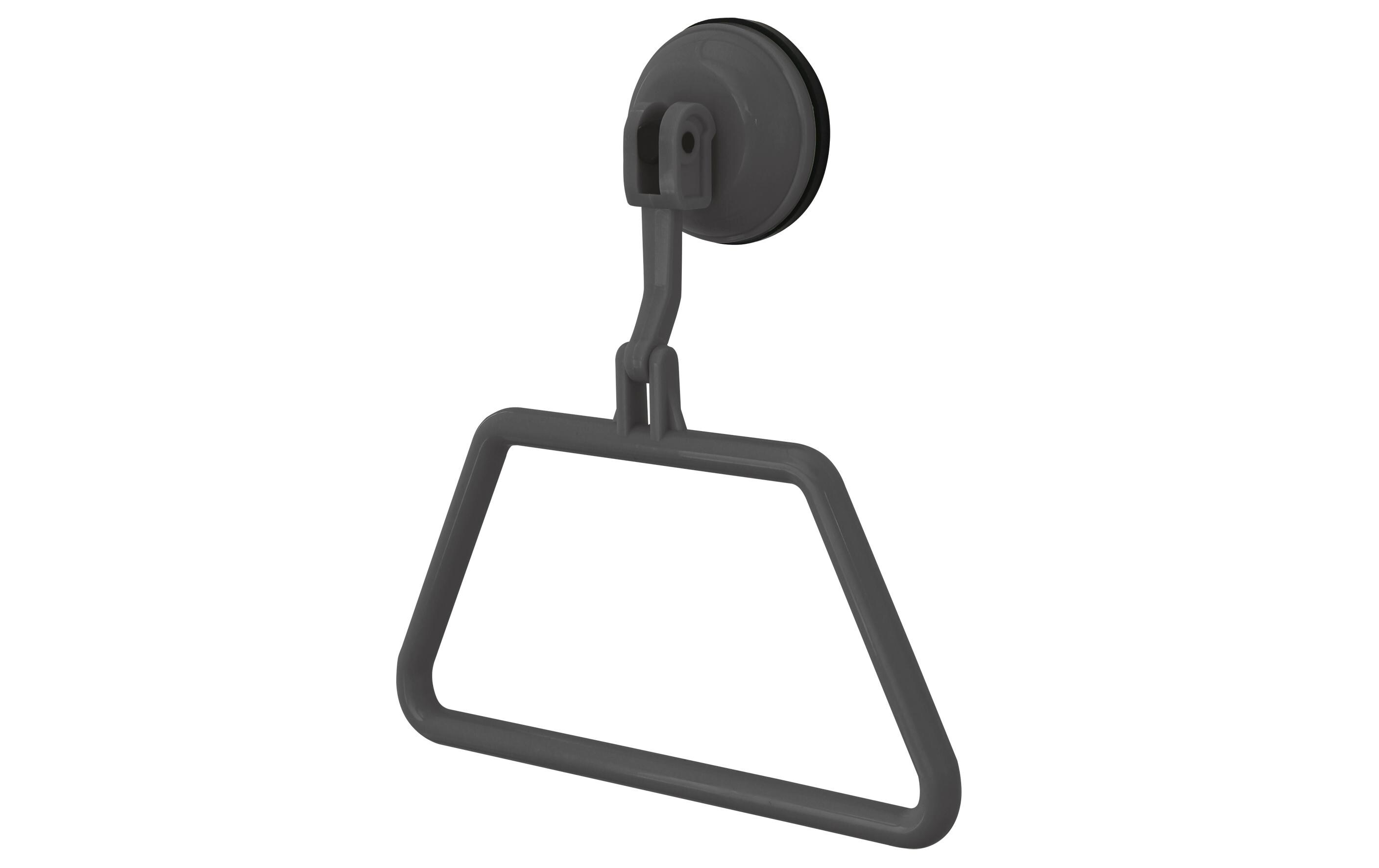 Handtuchhalter SchwarzSaugnapf-Handtuchhalter