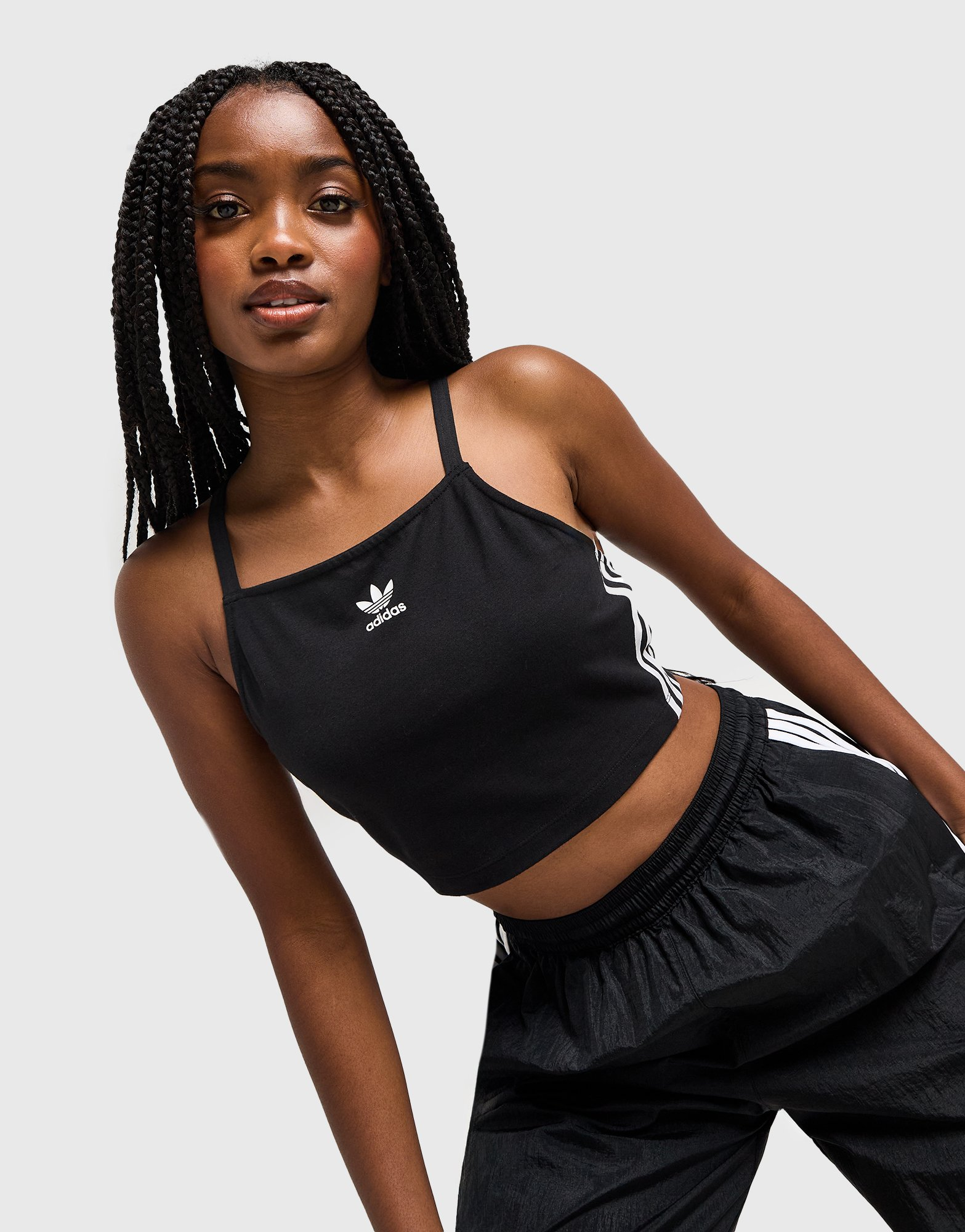 adidas Originals Crop top Adicolor 3 bandes