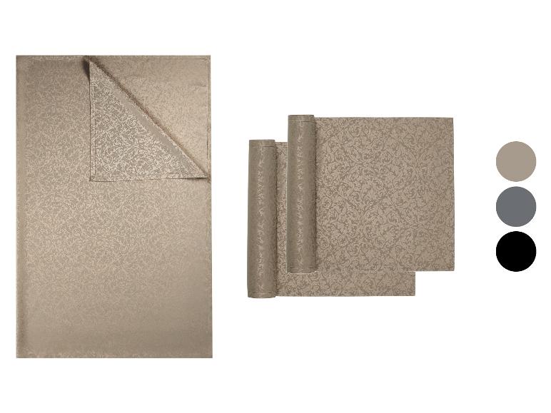 Jacquard tafelkleed of tafelloper set