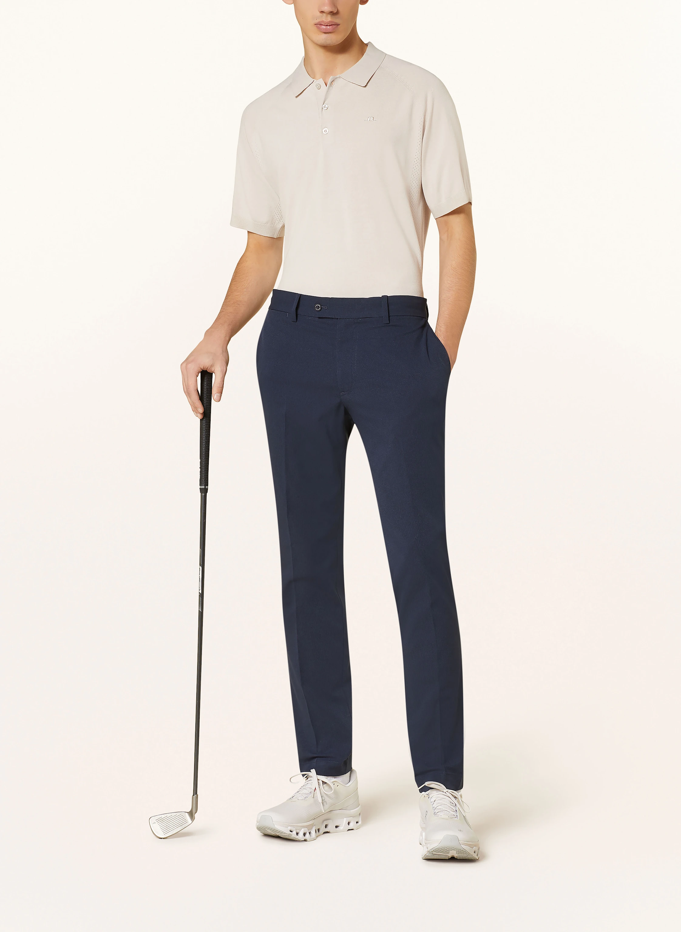 J.LINDEBERG Strick-Poloshirt