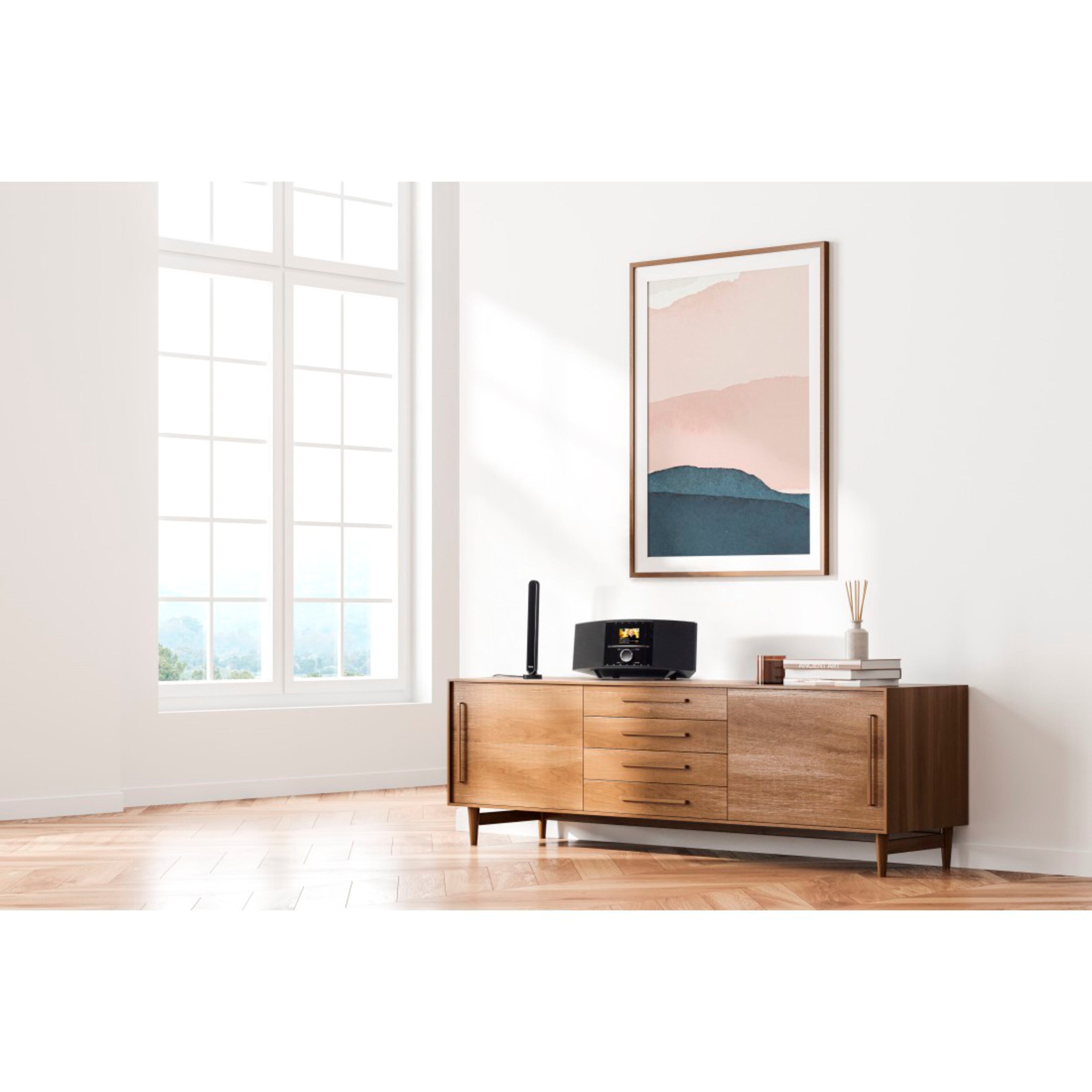 Hama Aktiv innendørsantenne for FM, Dab og Dab+
