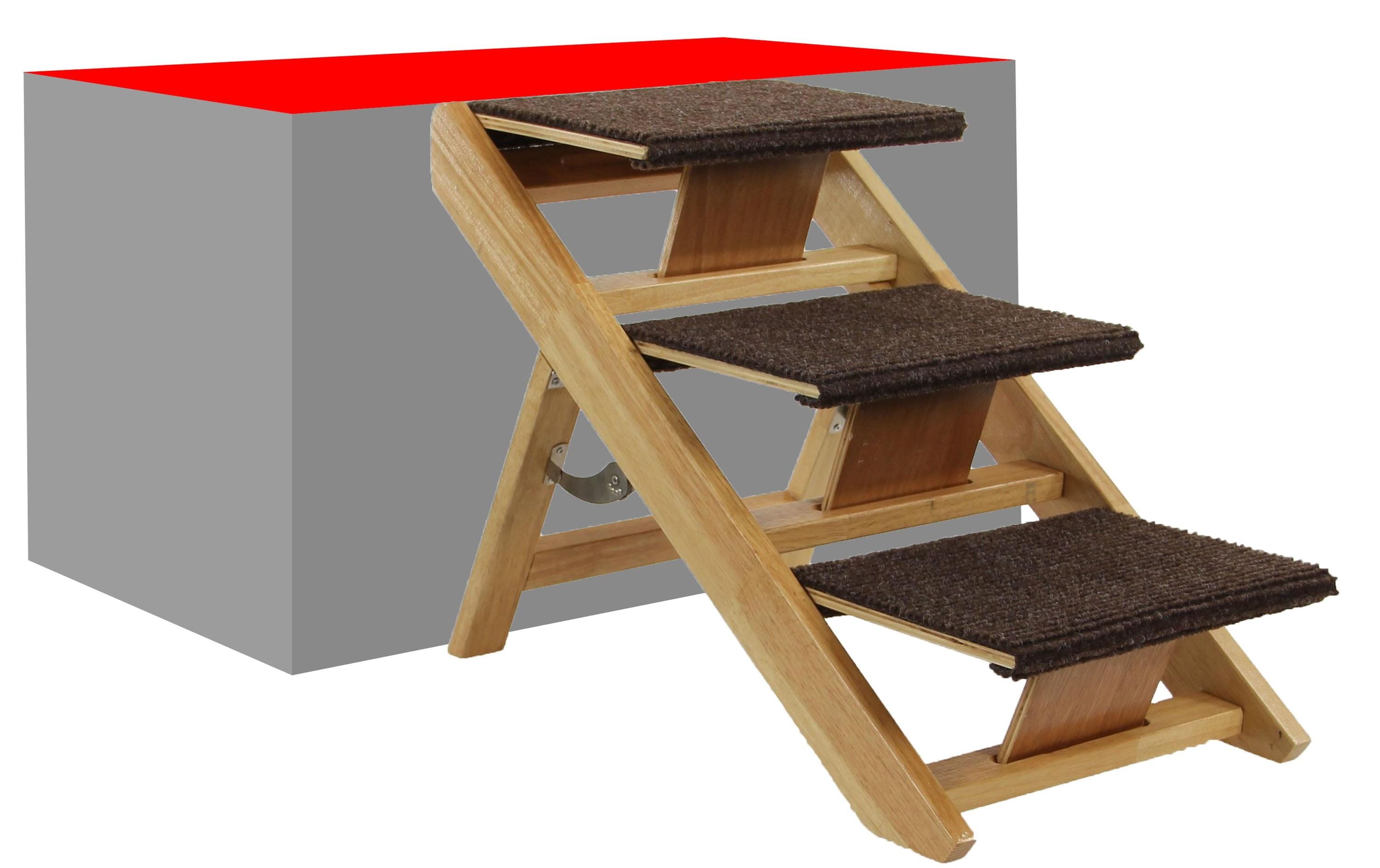 Rampe Senti, 60 x 34 x 40 cmHundetreppe aus Holz