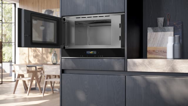 Siemens Mikrobølgeovn BF722L1B1 (Sort)