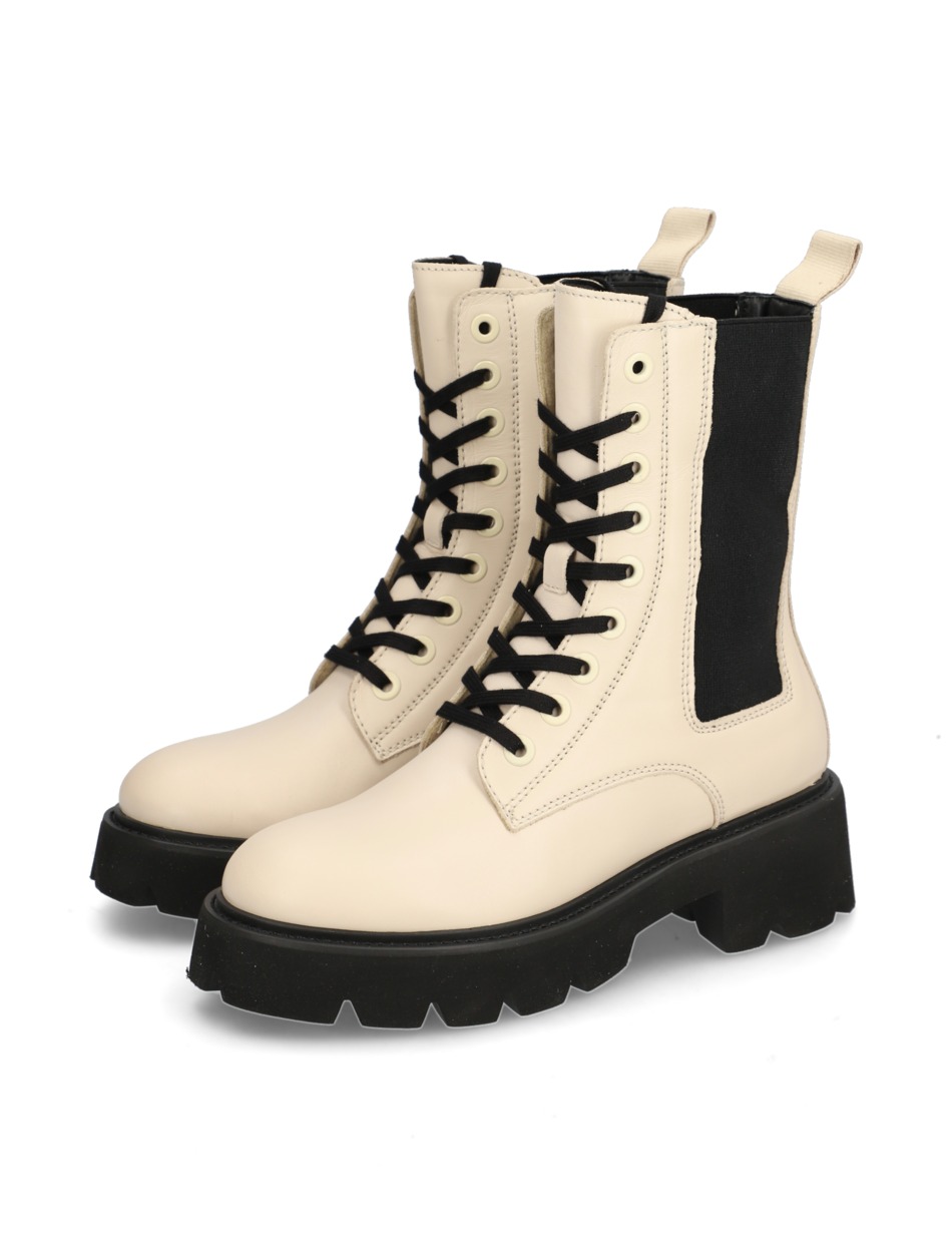 Glattleder Schnürboot