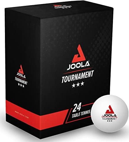 JOOLA - Tafeltennisballen - Wit - Tournament - 40 mm - 3-sterren - Set van 24
