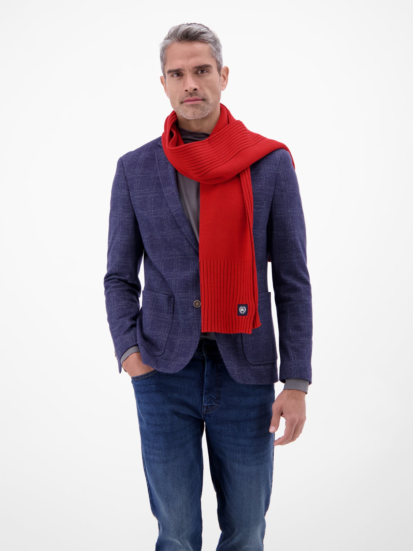 Weicher Herren Strickschal