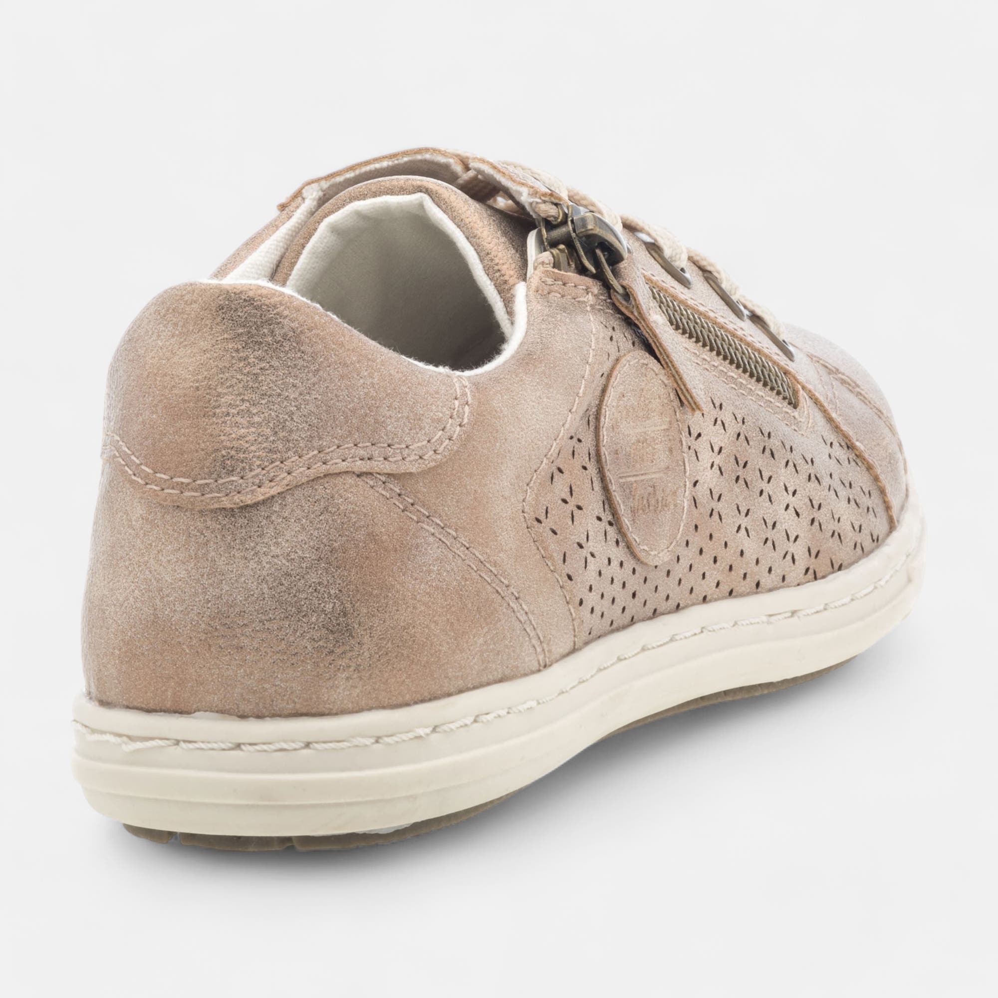 Baskets basses Femme bronze