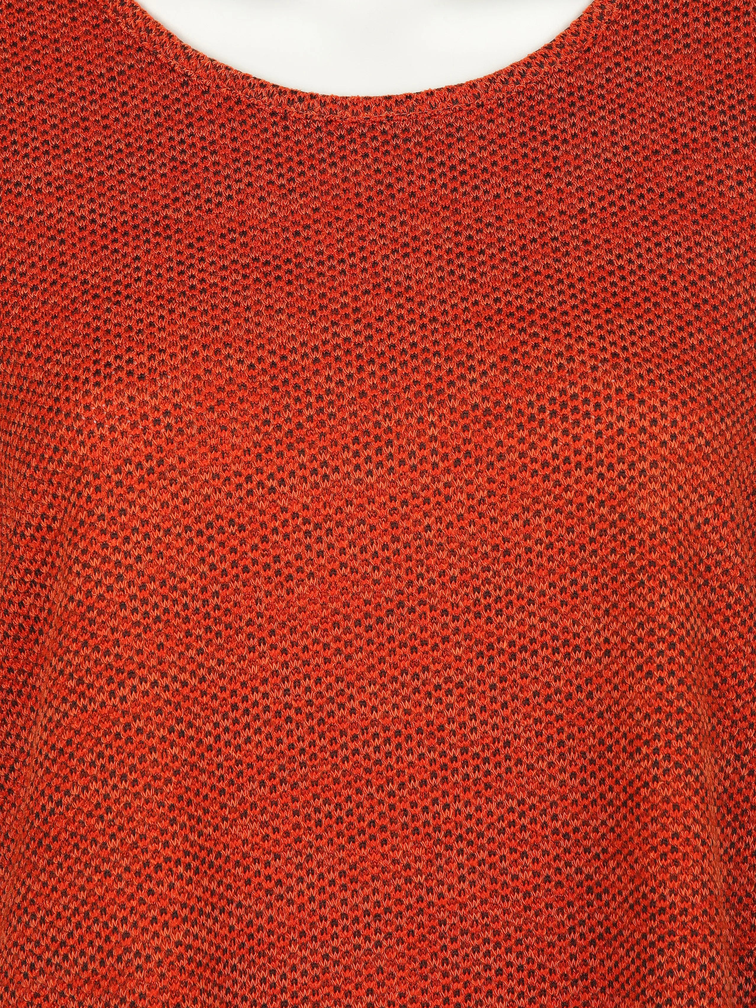 Damen Strickshirt in melierter Optik