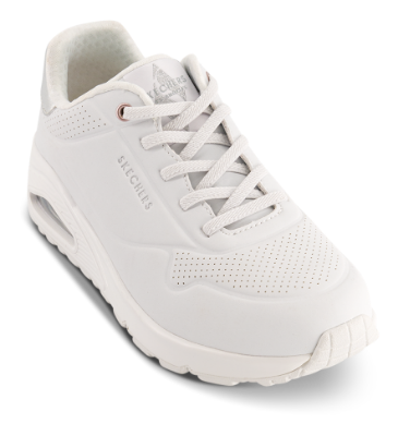Skechers Uno Shimmer Away Sneaker Hvid 155196