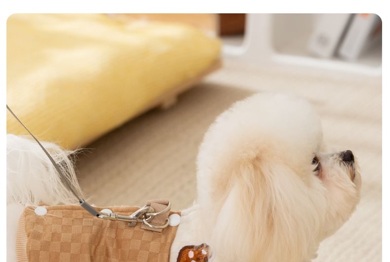 Cissilli - Bear Checker Pet Top