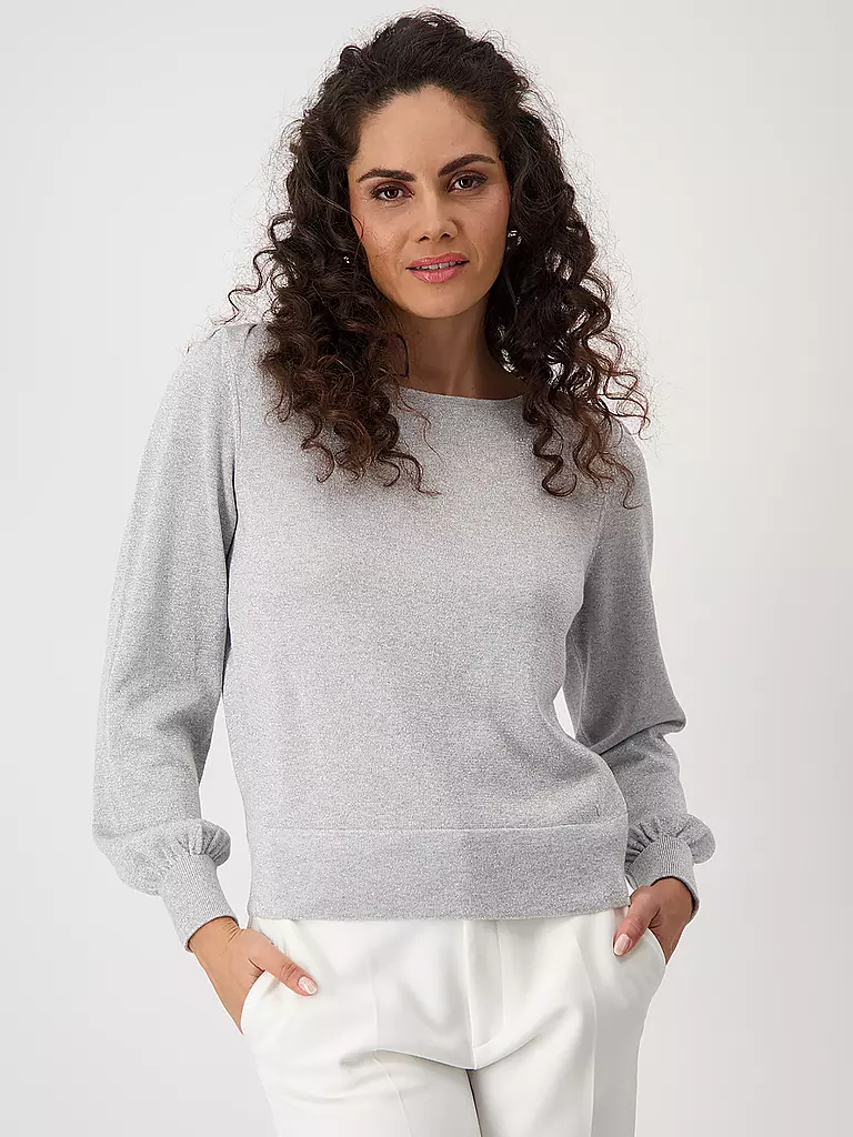 MONARI Pullover hellgrau