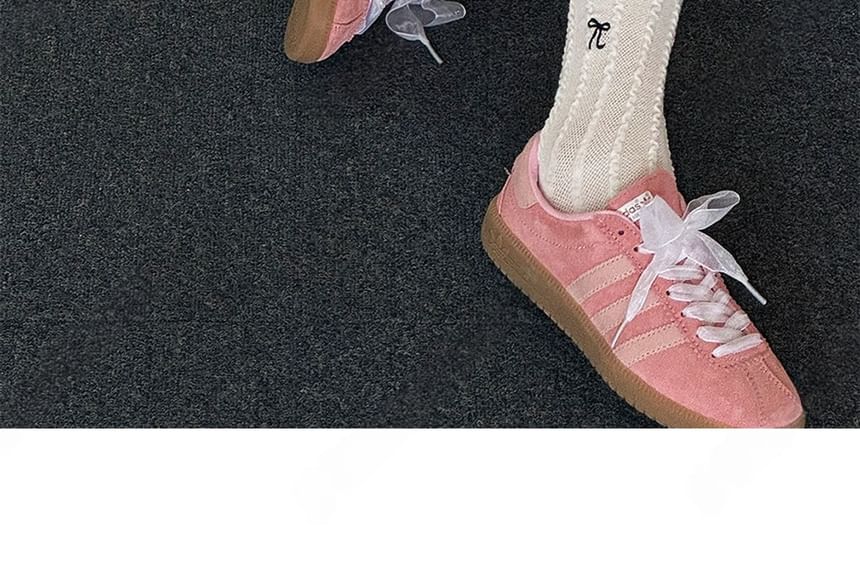 SeoulPop - Effen Chiffon Schoenveter
