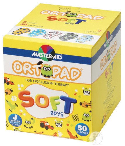 Ortopad Soft Boys Junior Caches Oculaires 67x50mm Pièces 50 (72241)