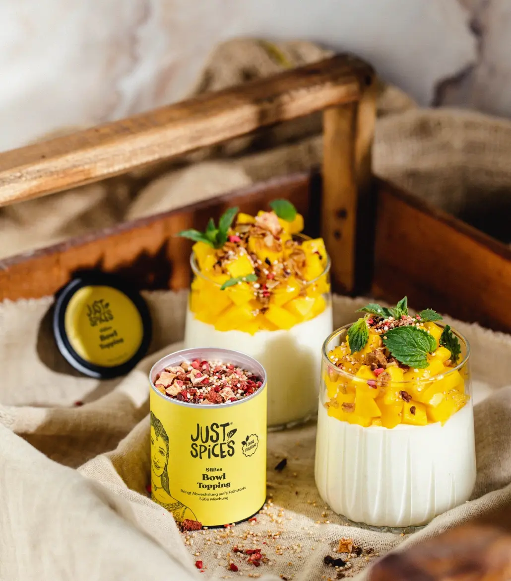 Süßes Bowl Topping