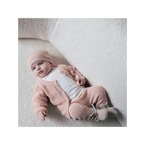 Feetje Mutsje Gebreid The Magic is in You Roze