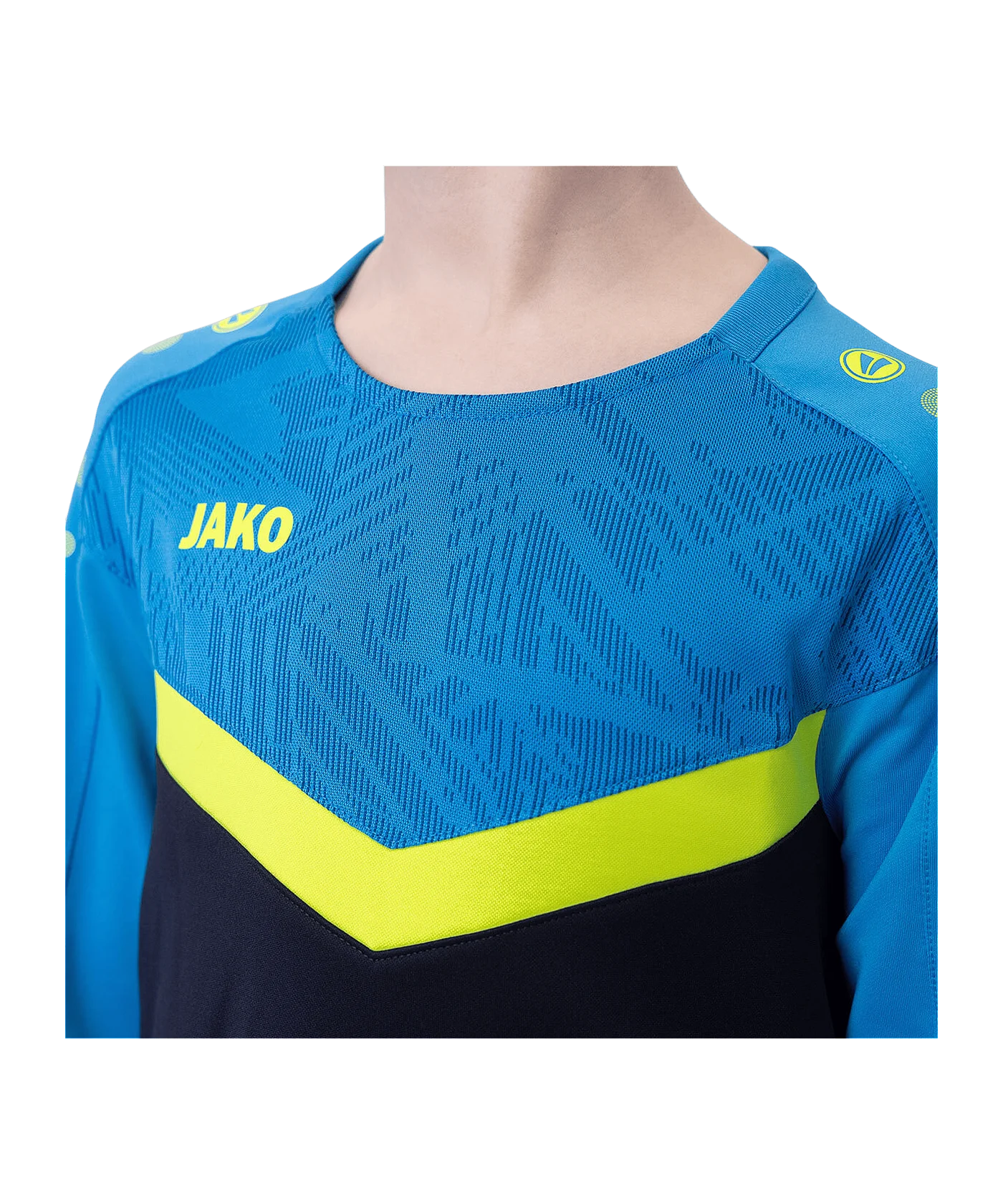 JAKO Iconic Sweatshirt Kids Blau F914