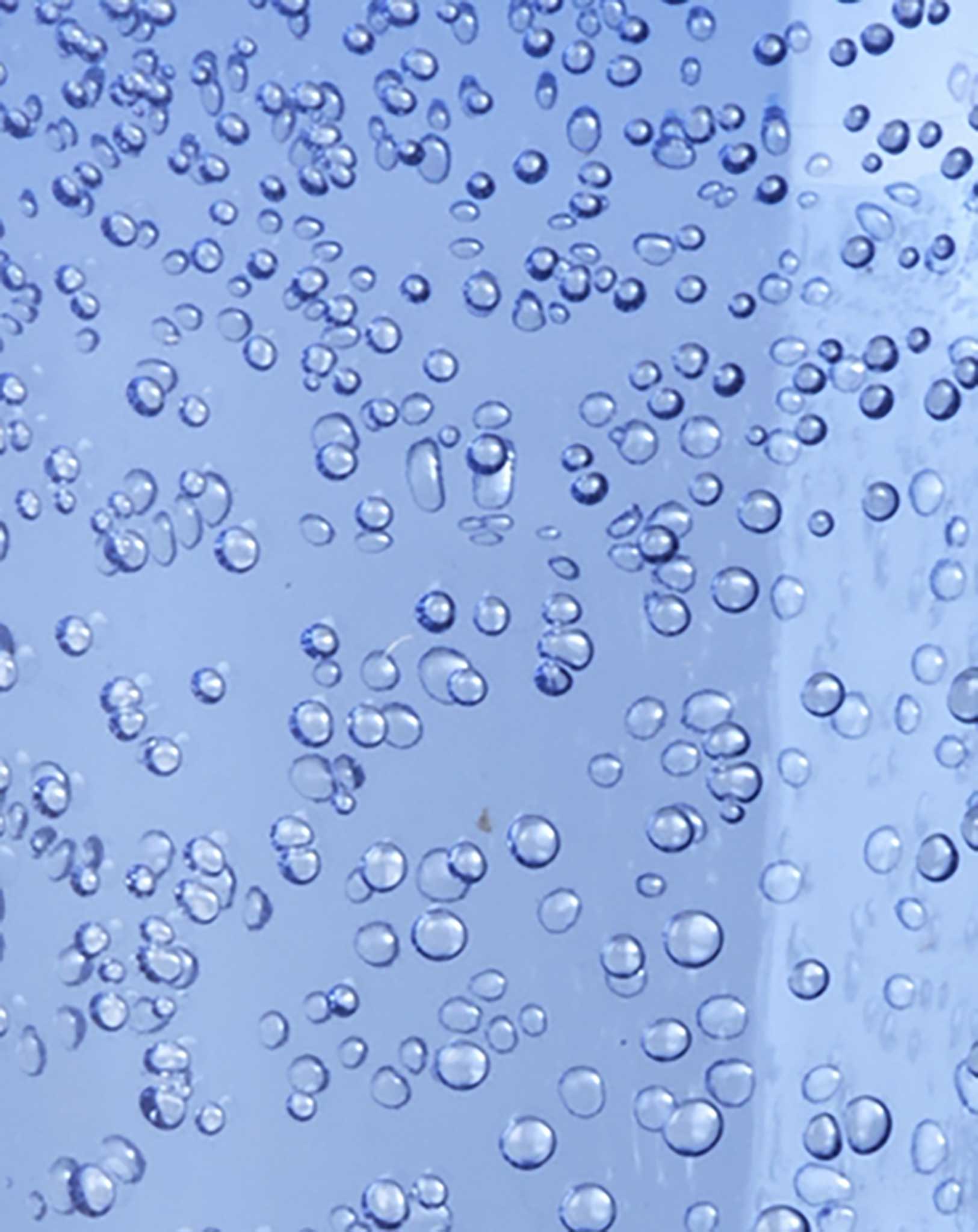 Acryl-Weinglas BUBBLES (360ml) in blue