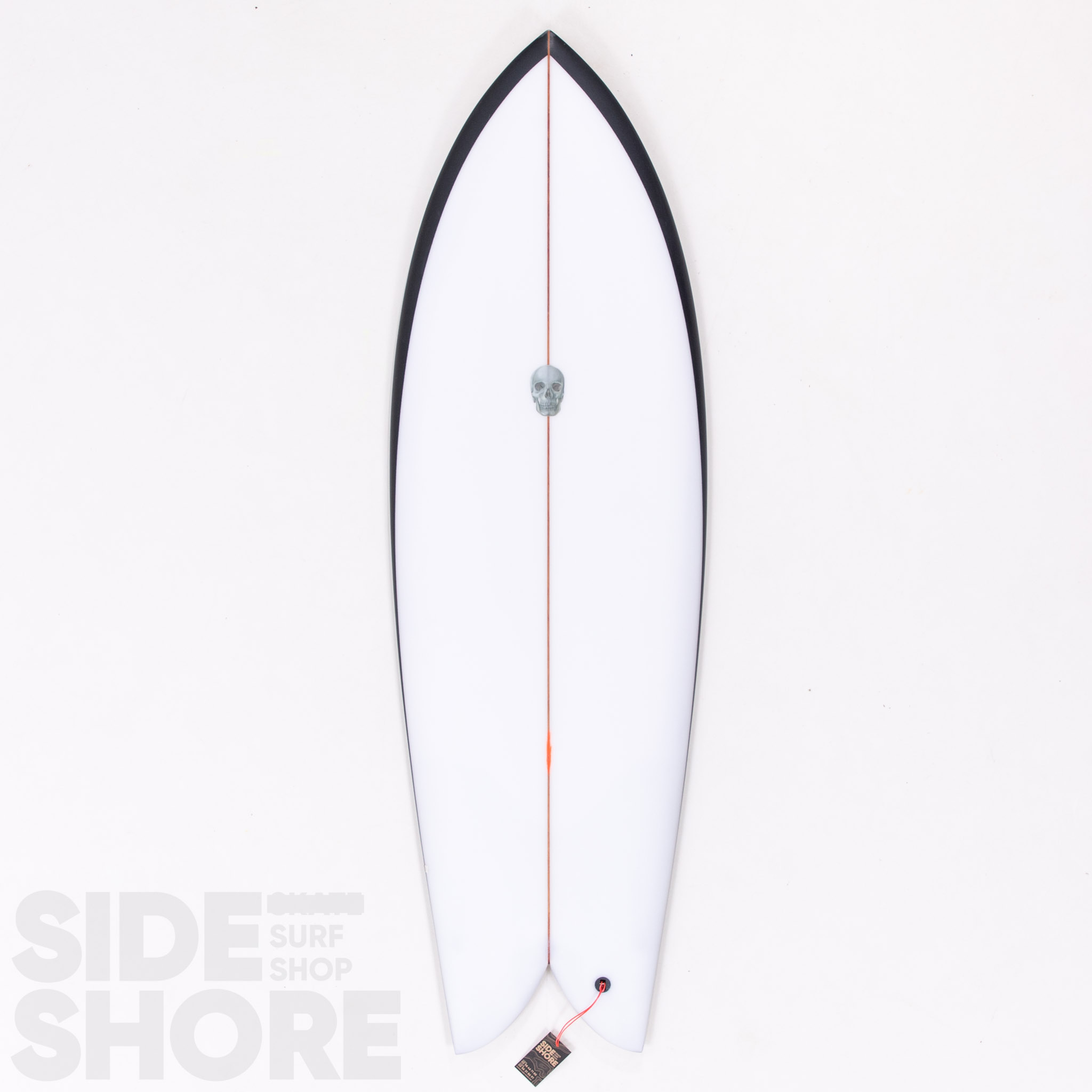 Christenson Surfboards Fish - Spray Black - 5'7 x 21 1/8
