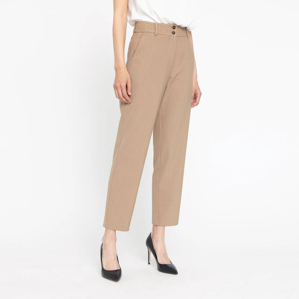 Five Units  Daphne habitbukser - Light Brown Pin