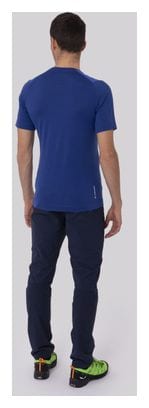 T-Shirt Salewa Agner Mérinos Bleu