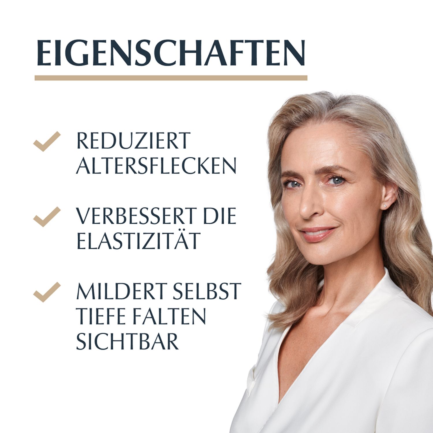 Eucerin® HYALURON-FILLER + ELASTICITY 3D Serum – Anti-Aging Serum für reife Haut – Hautpflege gegen Altersflecken und Falten