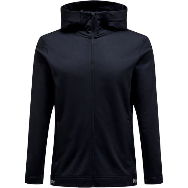 Veste polaire PEAK PERFORMANCE M RIDER TECH ZIP HOOD BLACK
