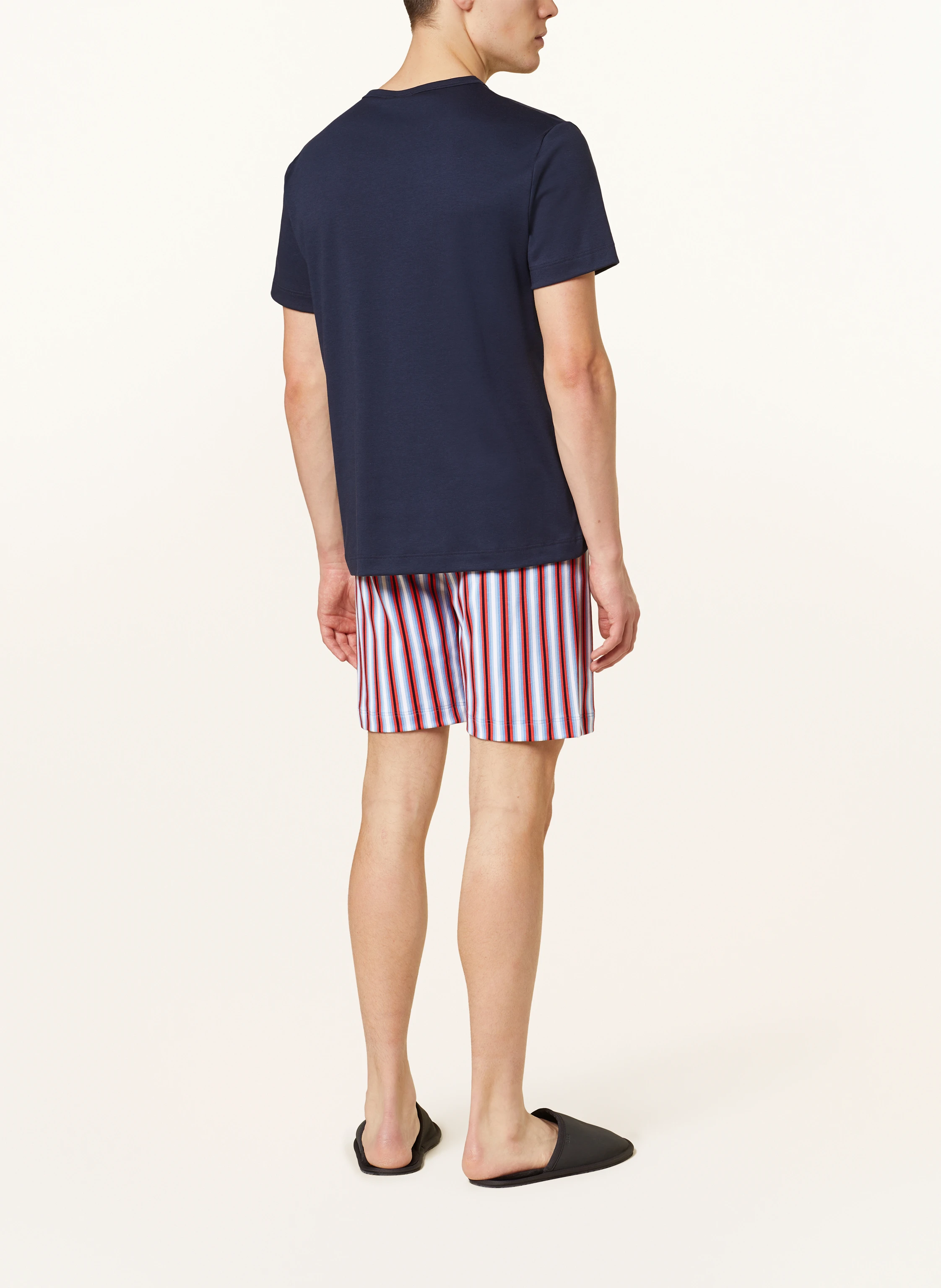 mey Shorty-Schlafanzug Serie GRADIENT STRIPES