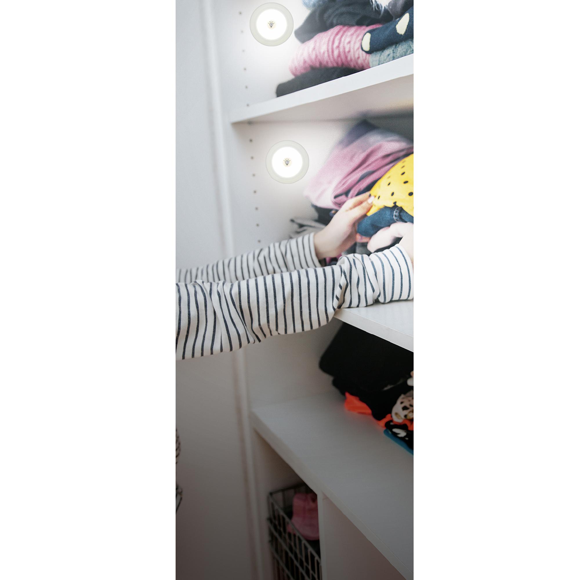 LAMPE LED COB A PRESSION X2 AVEC TELECOMMANDE