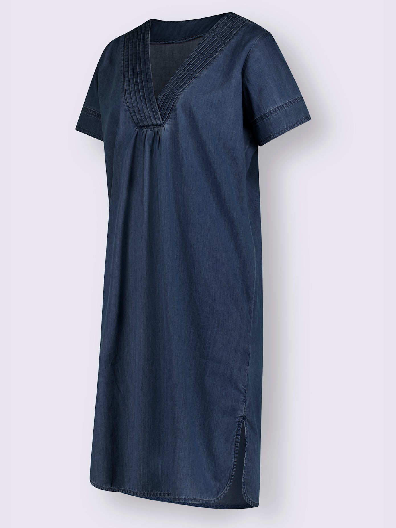 Robe en jean pur coton