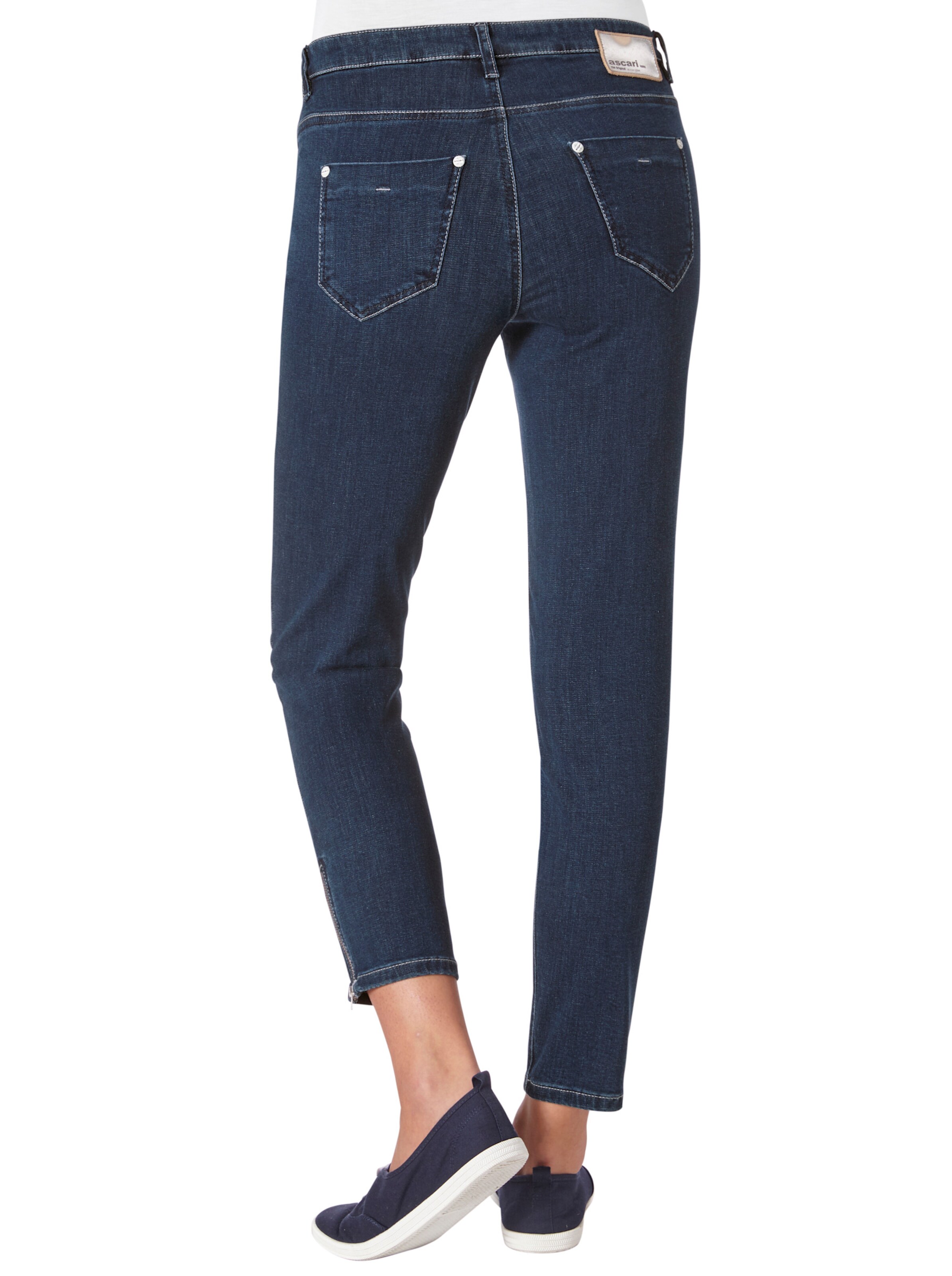 Ascari Stretch-Jeans in blue-black