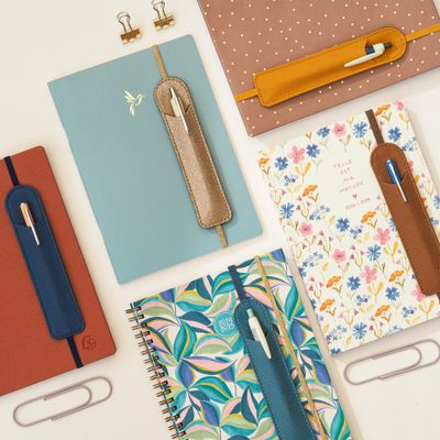 Exacompta Kaa - Etui à stylo avec fermeture élastique