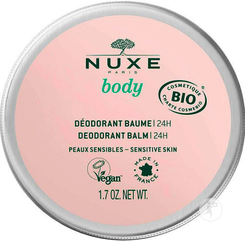 Nuxe Body Rêve De Thé Déodorant Baume Bio Pot 50g