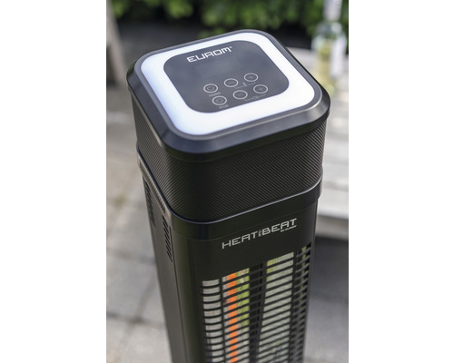 Infrarood verwarmingszuil Eurom Heat and Beat Tower 2200 W
