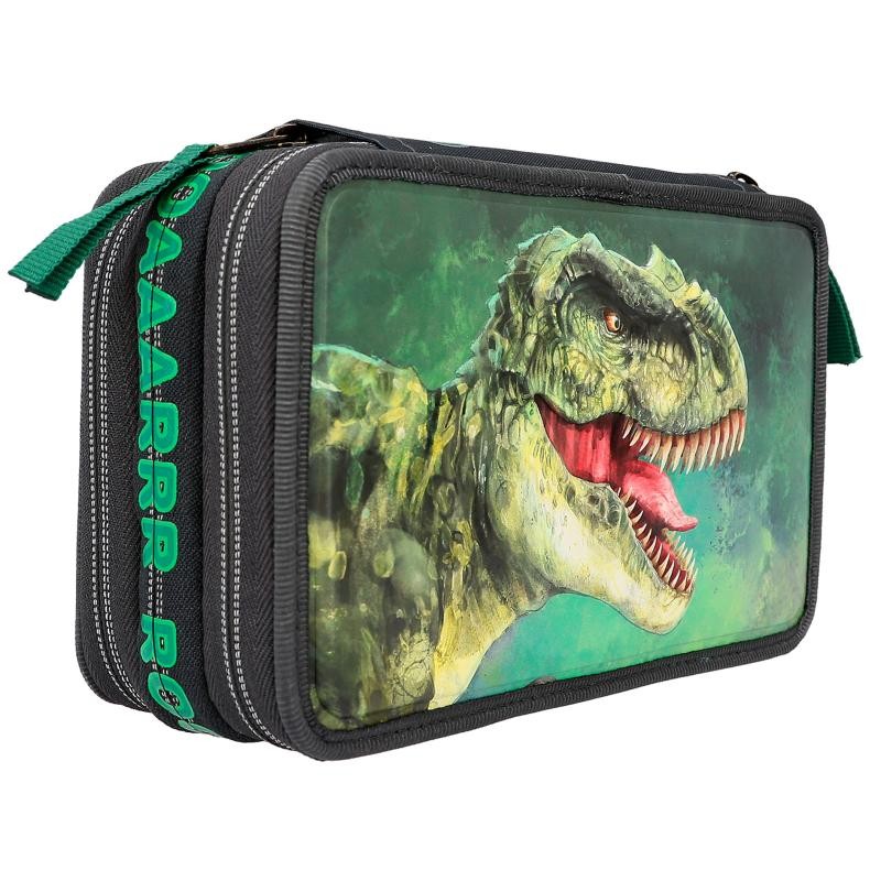 Dino World - Trippel Penalhus - T- Rex- ( 0412475 )