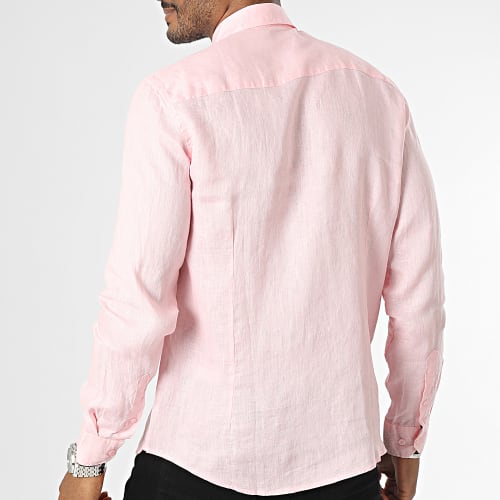 Chemise Manches Longues Rose