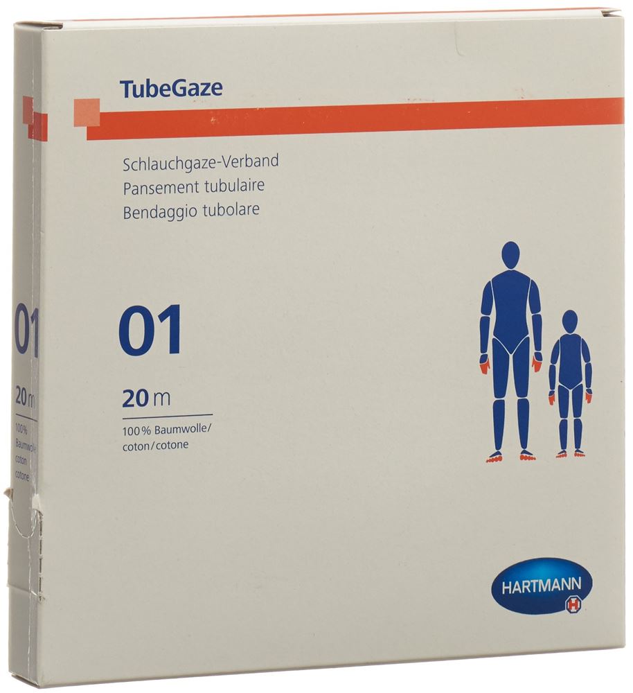 TUBEGAZE Schlauchgaze<br>1 Stück, 20m, Nr01