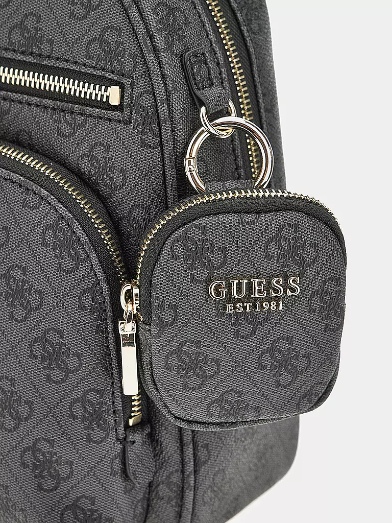 GUESS Rucksack POWER PLAY schwarz