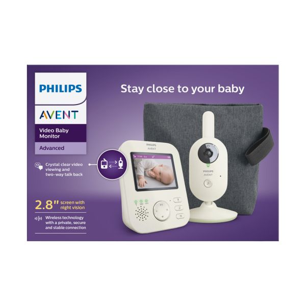 Philips Avent Video Babyfoon - Advanced - Pastel Green