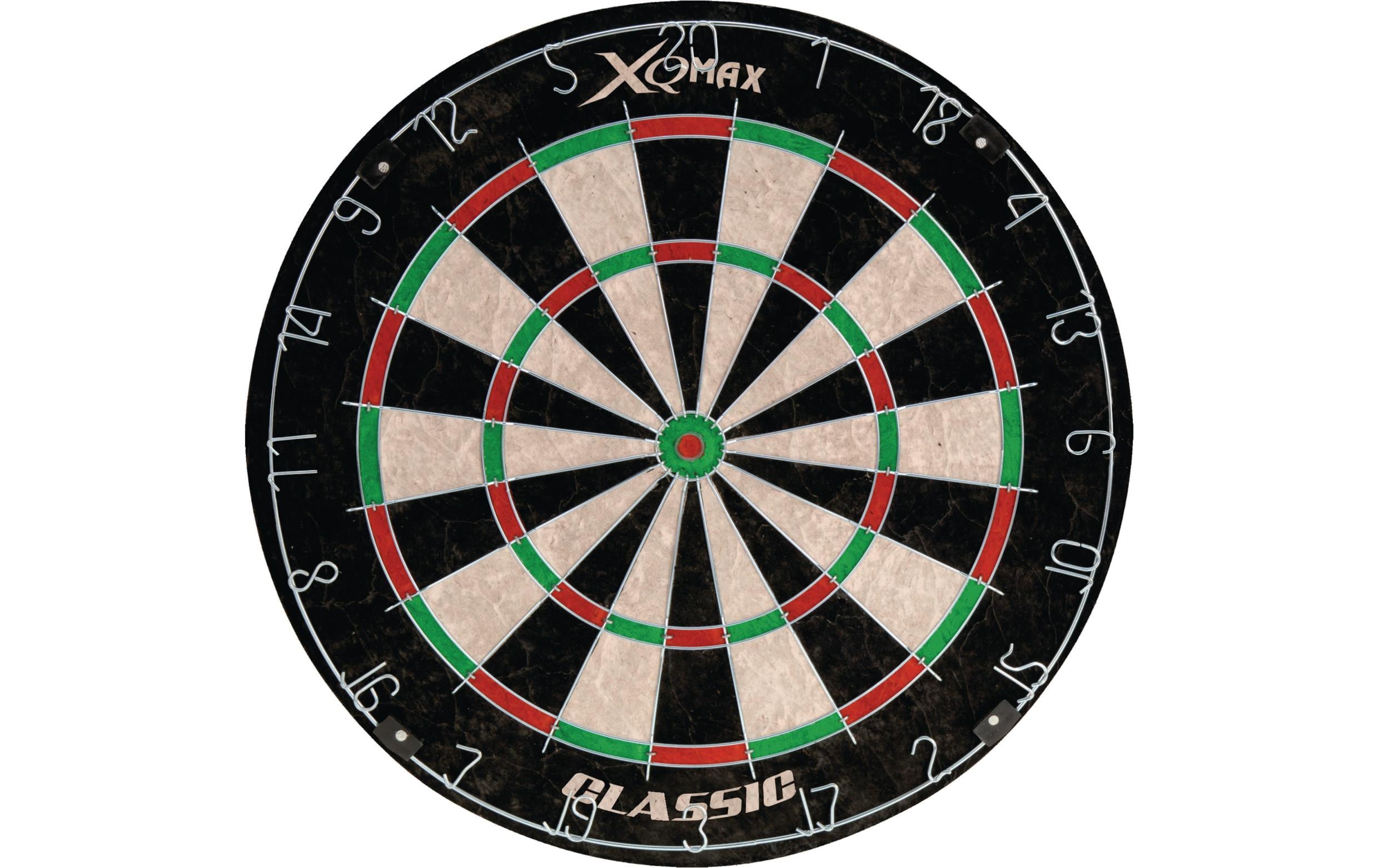 Dartboard-Bristle-Set 7-teiligKlassische Dartscheibe mit Zubehör