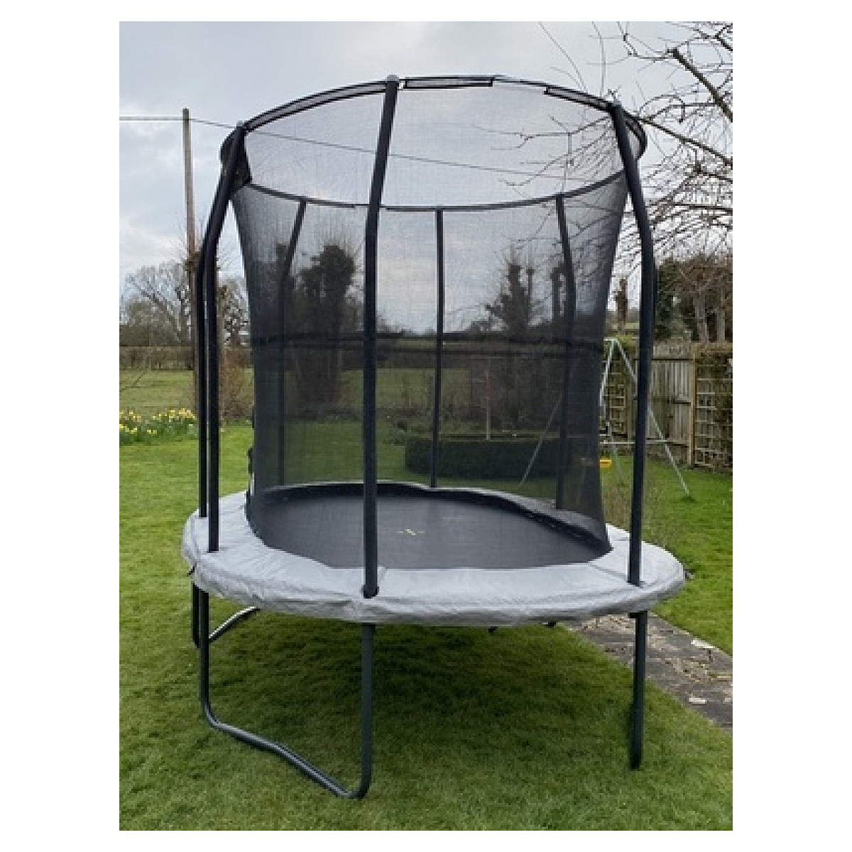 3m x 2m20 jumpking ovale professional trampoline