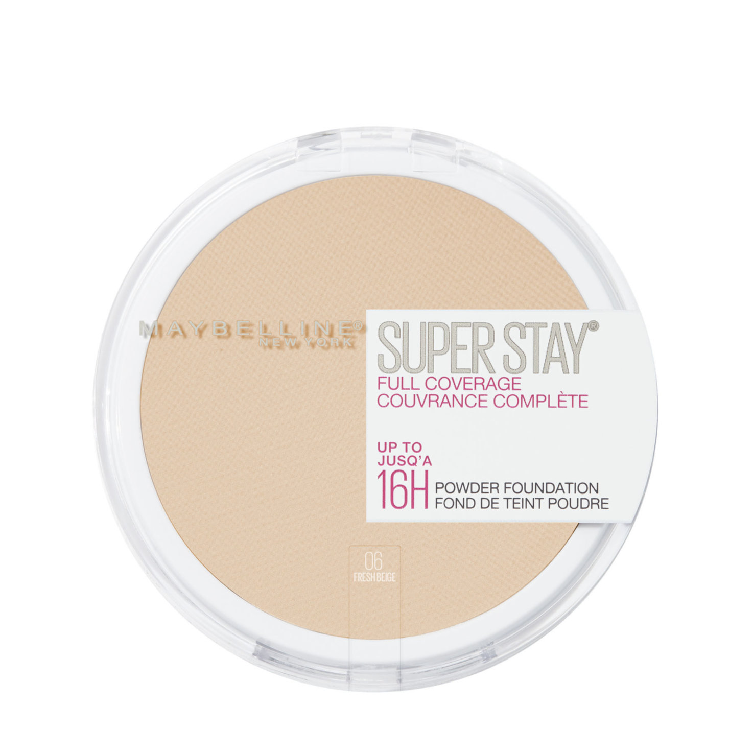 Maybelline NY Super Stay Full Coverage 16H Powder Foundation 06 Fresh Beige