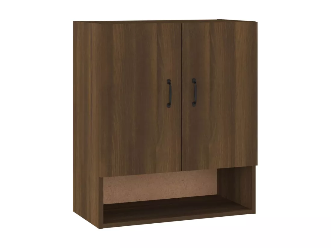 Armoire murale Chêne marron 60x31x70 cm Bois d'ingénierie