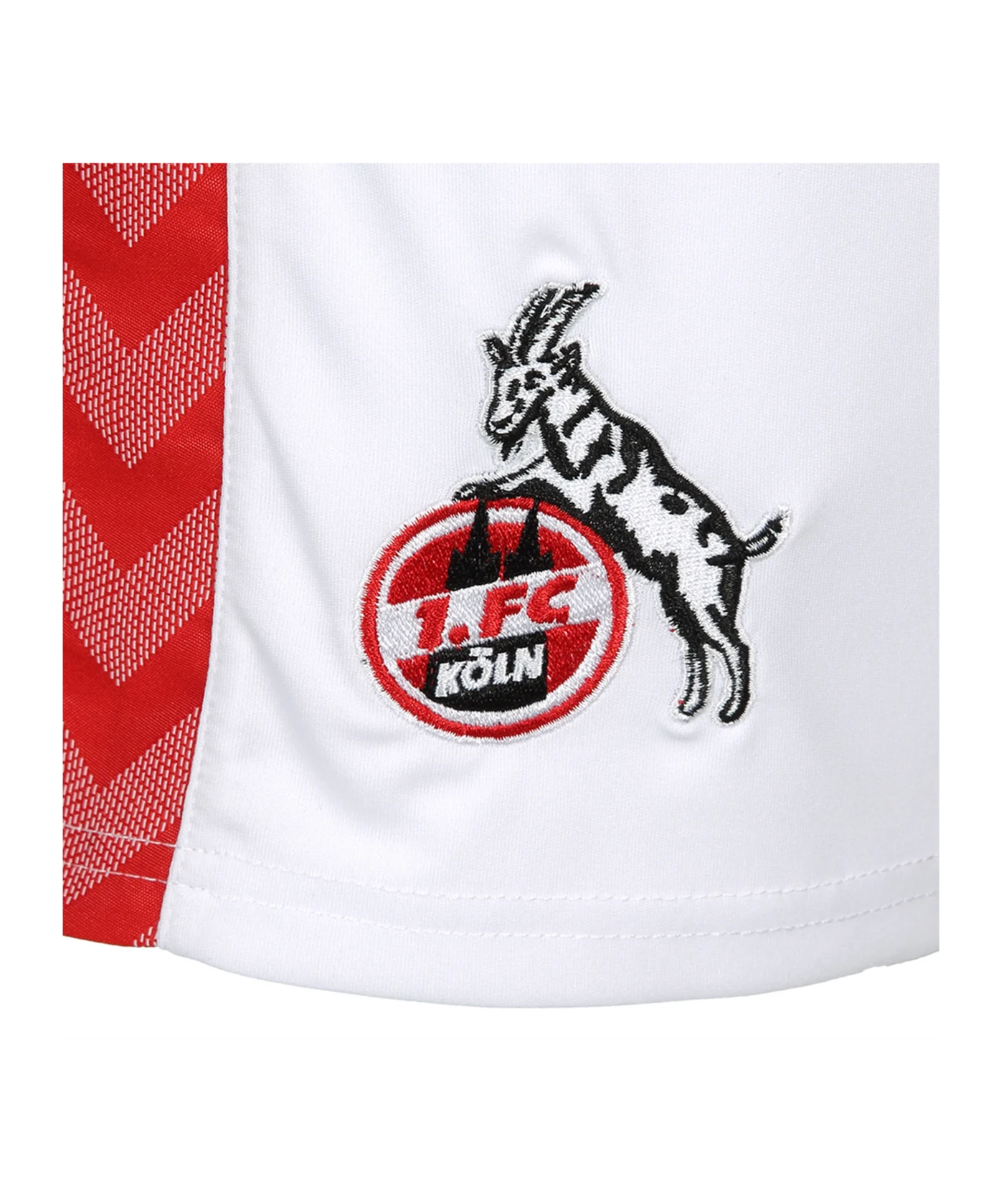 Hummel 1. FC Köln Short Home 2023/2024 Kids Weiss F9402