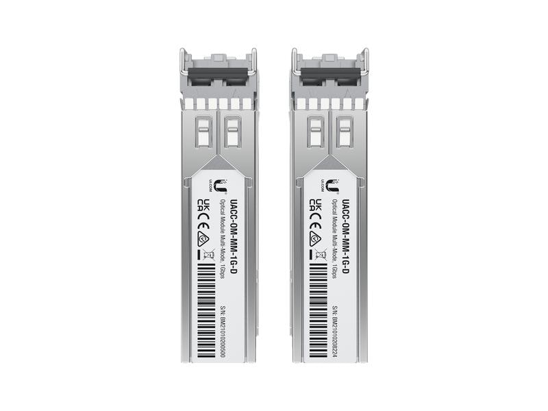 Ubiquiti SFP  Modul UACC-OM-MM-1G-D 1 Gbps, 20er Pack Multimode-Duplex-Glasfaser-Transseiver-Modul